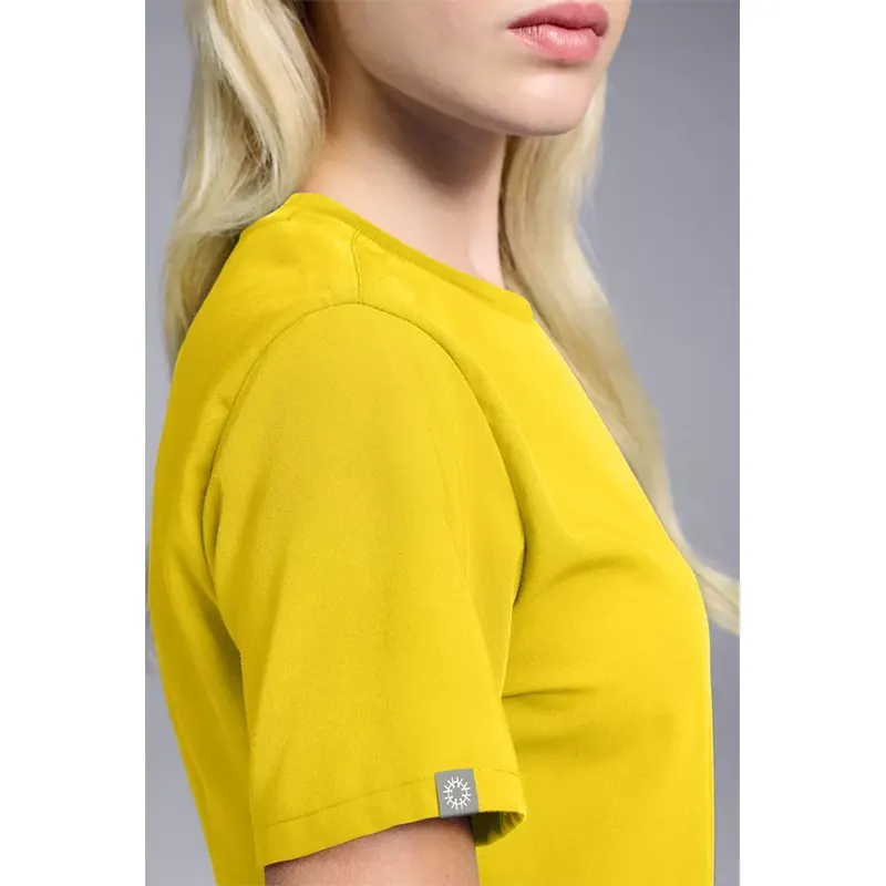 Hypothesis Womens Base Crew-Neck Tuck-In Scrub Top - Image 5
