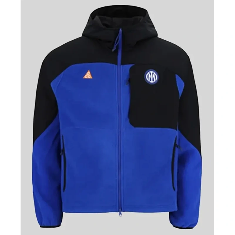 Inter Milan x Nike ACG Hooded Blue and Black Jacket