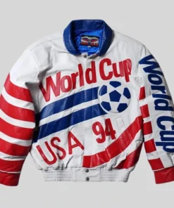 Jeff Hamilton USA World Cup Leather Jacket