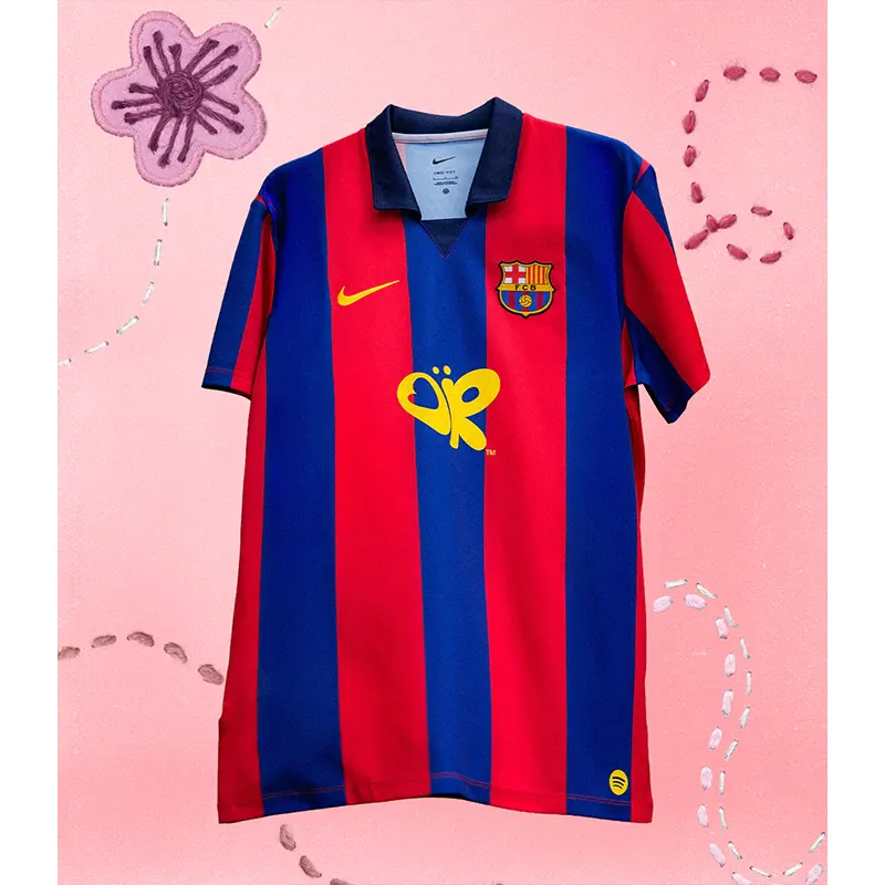Jersey Retro Nike 2003/04 FC Barcelona x Olivia Rodrigo x Spotify - Image 3