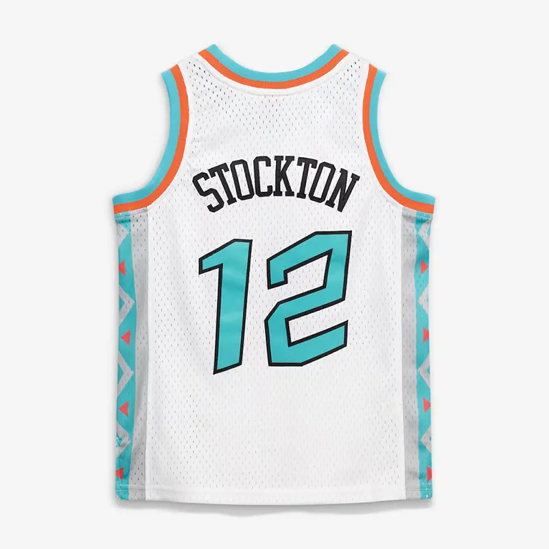 John Stockton 1996 NBA All-Star Game Mitchell & Ness Youth Hardwood Classics Swingman Jersey - Image 3