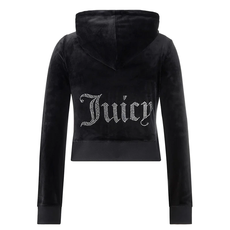Juicy Couture Women's Bling Velour Hoodie - Image 2