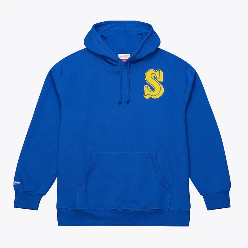 Ken Griffey Jr. Seattle Mariners Royal Player Fleece Hoodie