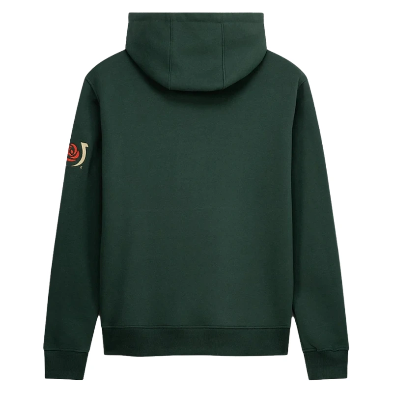 Kentucky Derby Hunter Tri-Blend Green Hoodie - Image 2