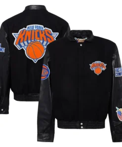 Knicks Leather Jacket