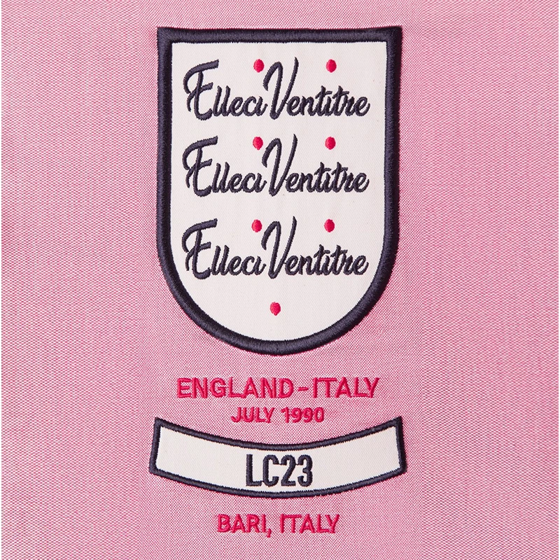 LC23 x UMBRO Pink Double Shirt - Image 3