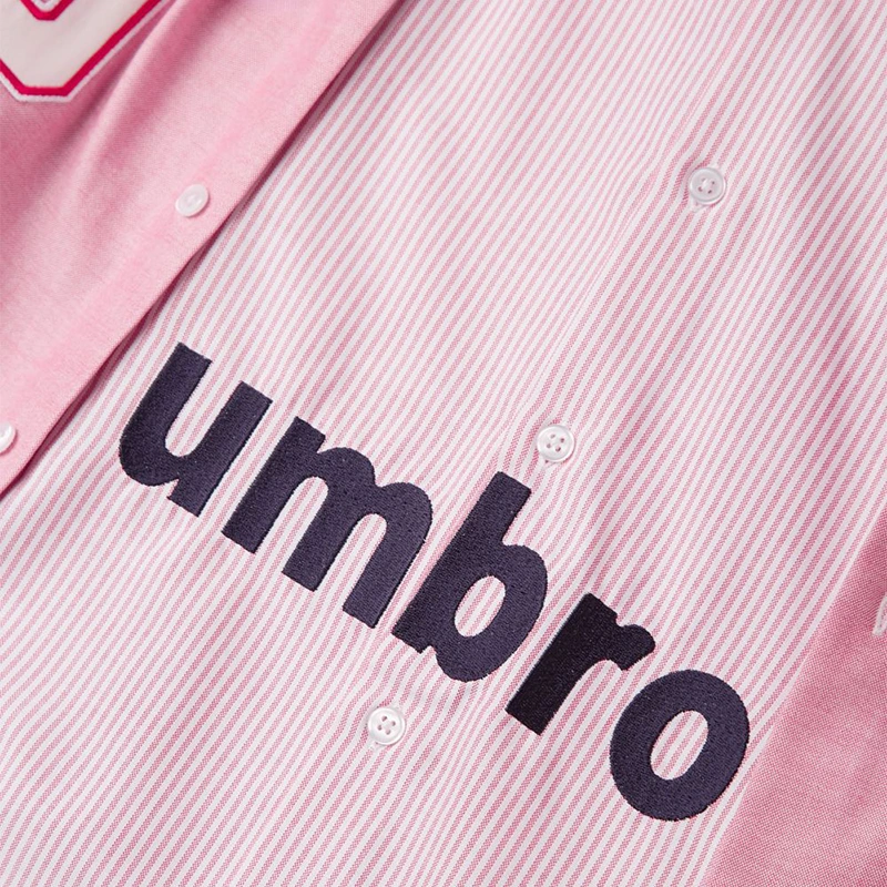 LC23 x UMBRO Pink Double Shirt - Image 4