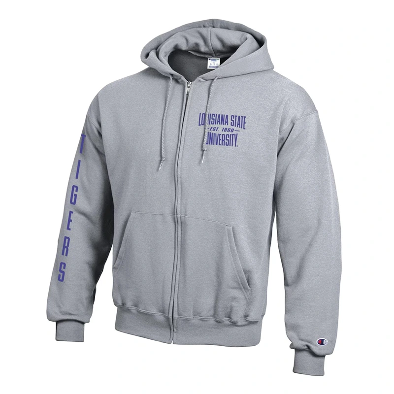 LSU Tigers Champion Varsity Powerblend Hoodie - Image 2