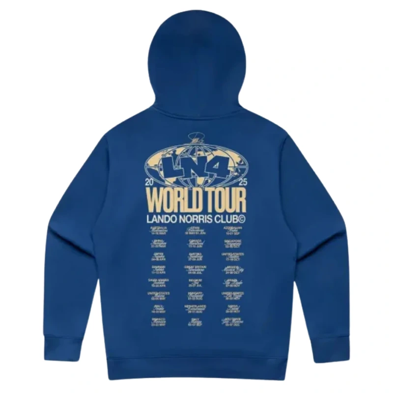 Lando Norris World Tour Hoodie - Image 2