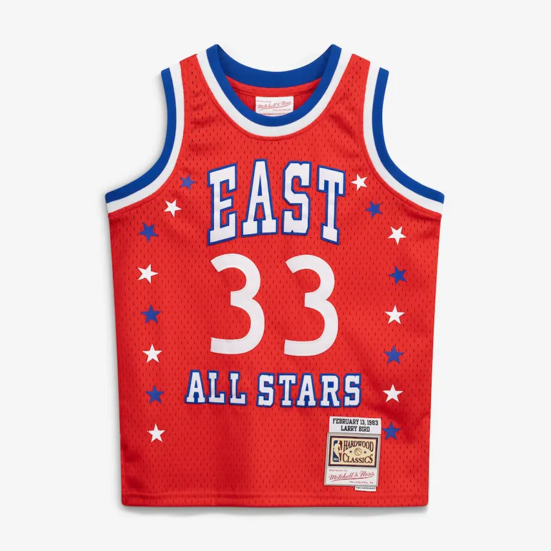 Larry Bird 1983 NBA All-Star Game Mitchell & Ness Youth Hardwood Classics Swingman Jersey - Image 2