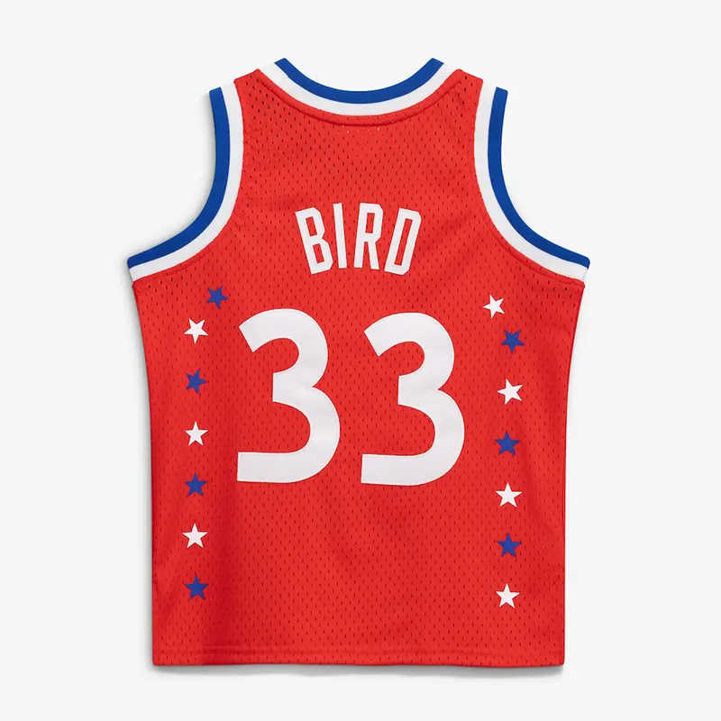 Larry Bird 1983 NBA All-Star Game Mitchell & Ness Youth Hardwood Classics Swingman Jersey - Image 3