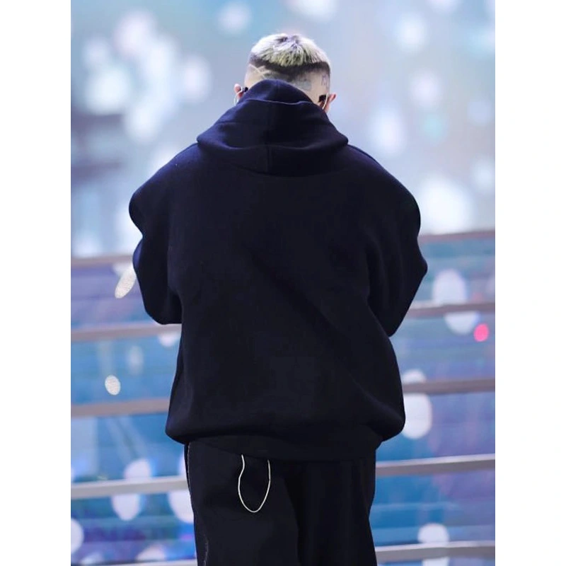Lazza Black Hoodie - Image 7