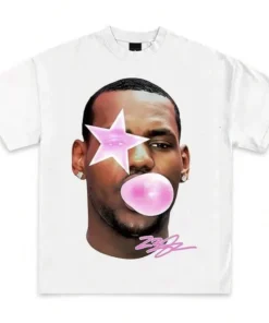 Lebron James Bubble Gum Graphic T-Shirt