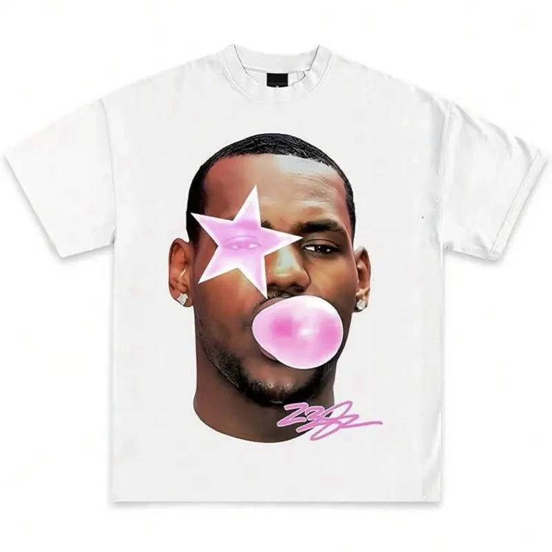 Lebron James Bubble Gum Graphic T-Shirt