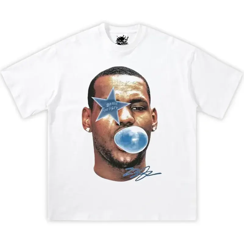 Lebron James Bubble Gum Graphic T-Shirt - Image 2