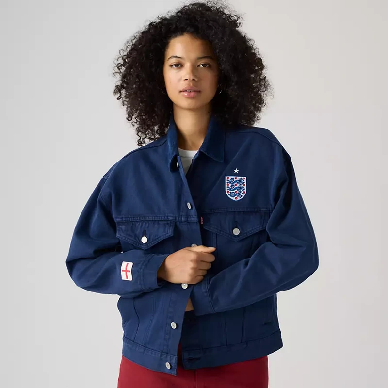 Levi’s England Football Denim Jacket - Image 9
