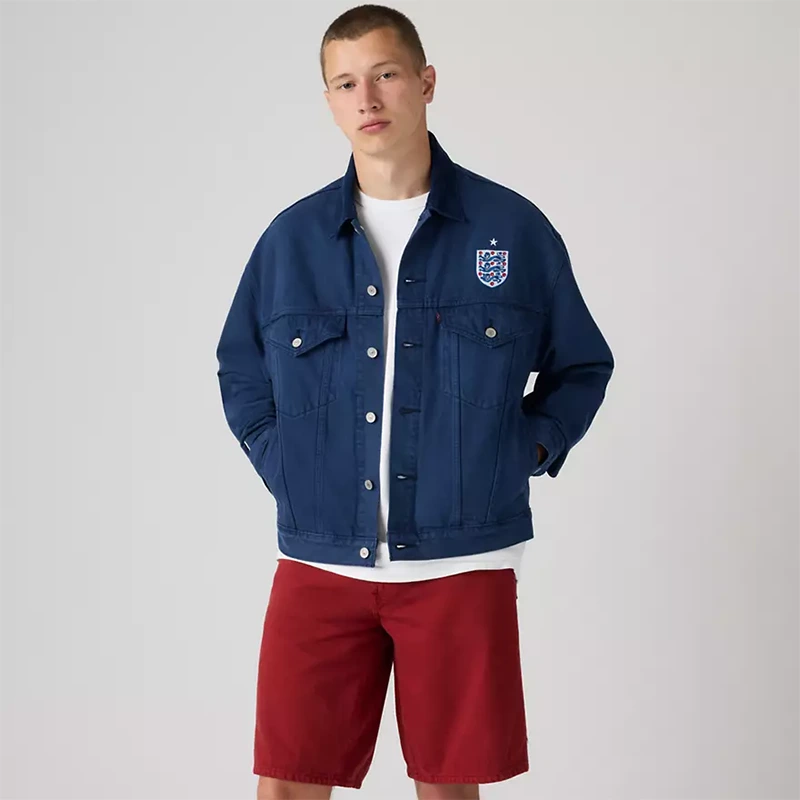 Levi’s England Football Denim Jacket - Image 11