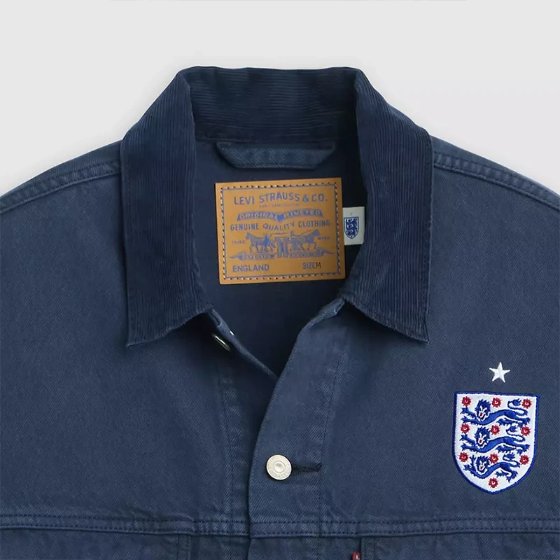 Levi’s England Football Denim Jacket - Image 4