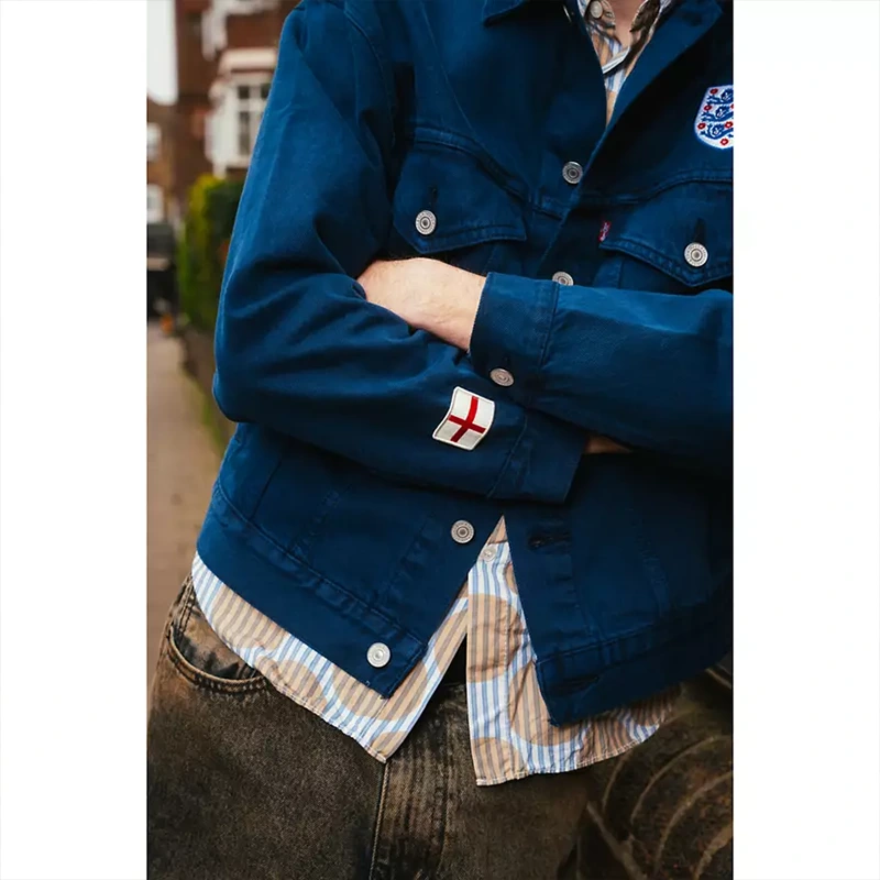 Levi’s England Football Denim Jacket - Image 12