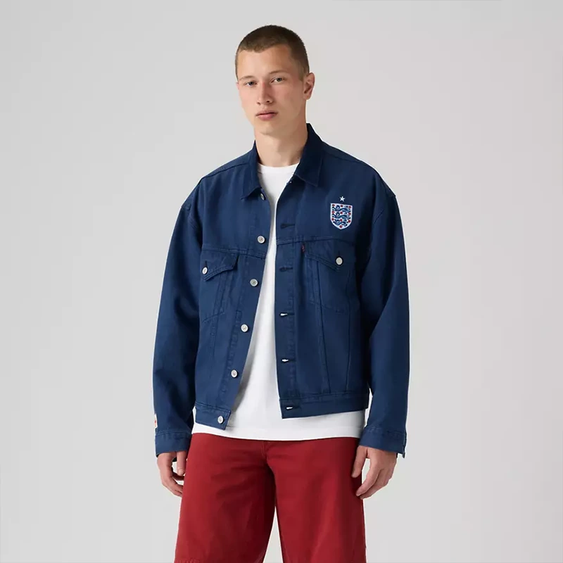 Levi’s England Football Denim Jacket - Image 6
