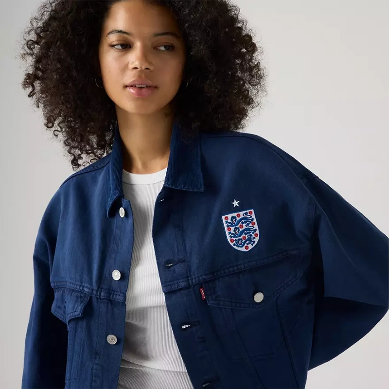 Levi’s England Football Denim Jacket - Image 8