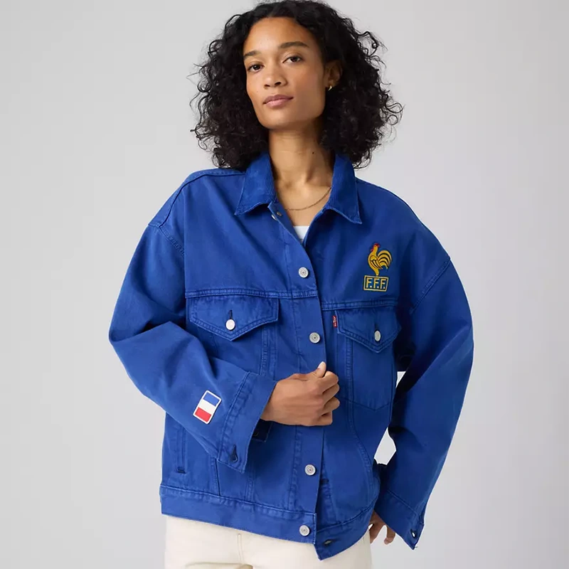 Levi’s France Football Denim Jacket - Image 6