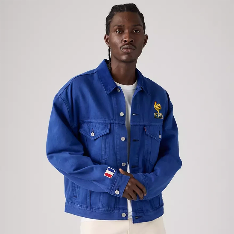 Levi’s France Football Denim Jacket - Image 5