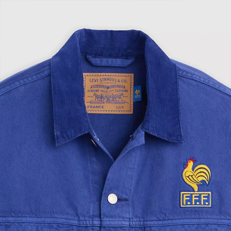 Levi’s France Football Denim Jacket - Image 2
