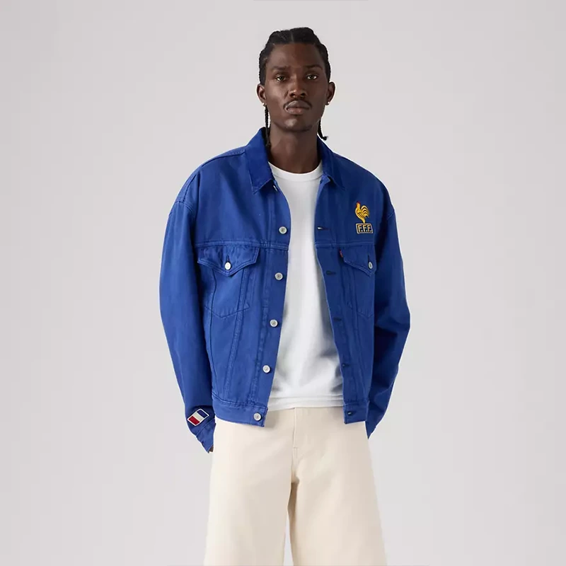 Levi’s France Football Denim Jacket - Image 10