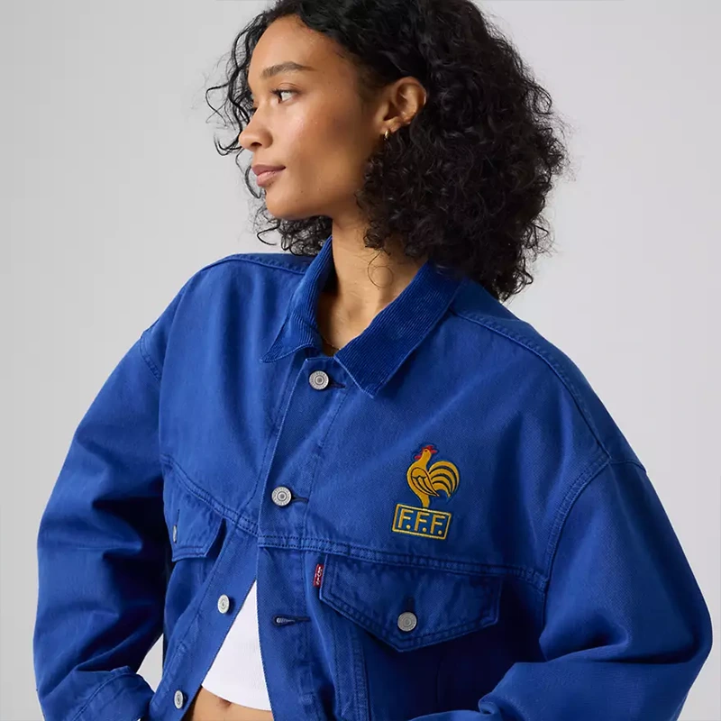 Levi’s France Football Denim Jacket - Image 8