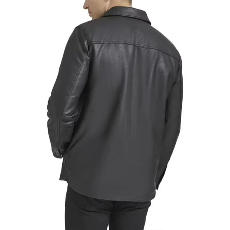 Levis Mens Faux Leather Jacket - Image 3