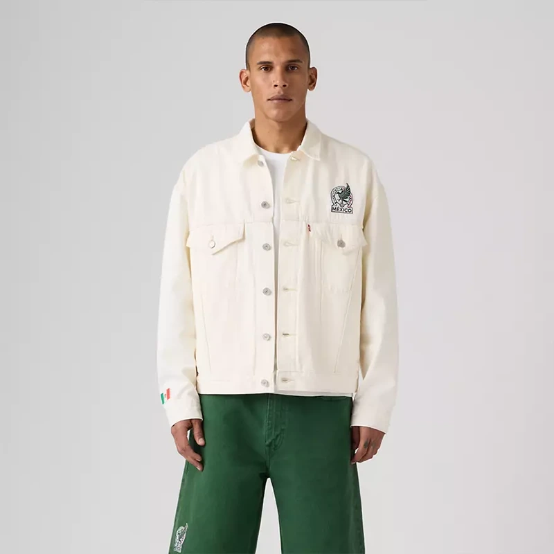 Levi’s Mexico Football Denim Jacket - Image 7