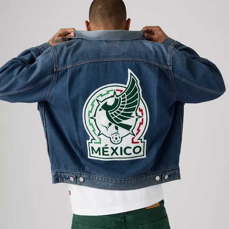 Levi’s Mexico Football Jacket - Image 2