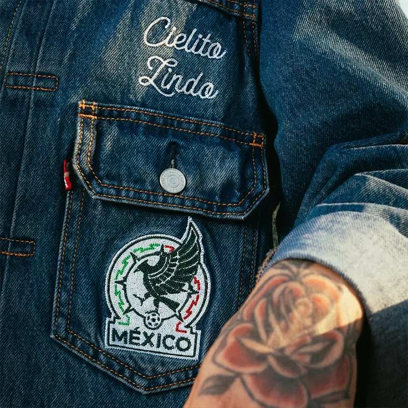 Levi’s Mexico Football Jacket - Image 10