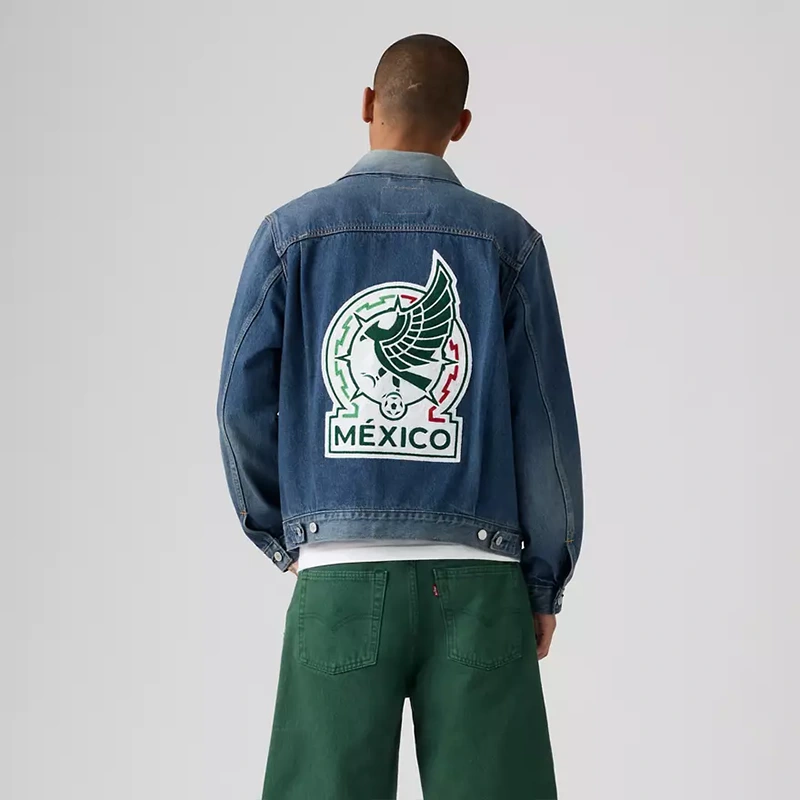 Levi’s Mexico Football Jacket - Image 8