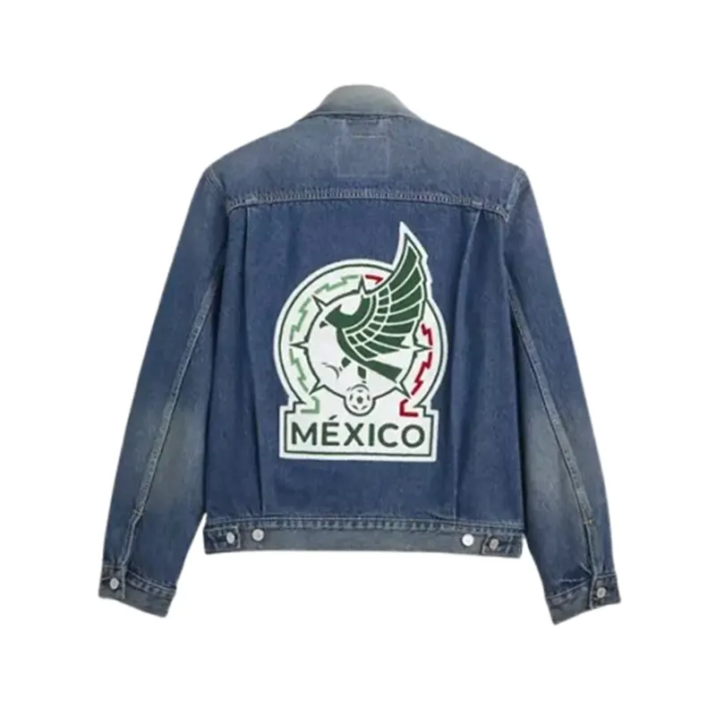Levis Mexico Football Type II Blue Jacket - Image 2