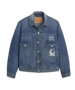 Levis Mexico Football Type II Blue Jacket