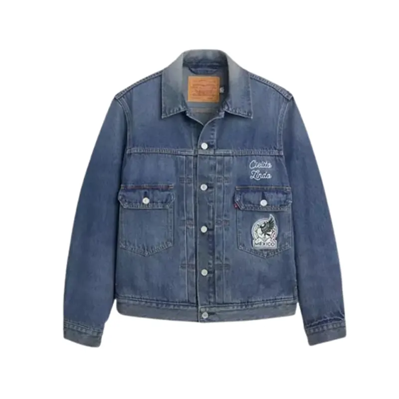 Levis Mexico Football Type II Blue Jacket