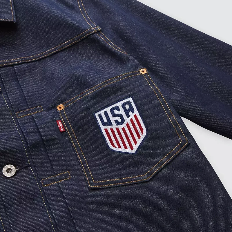 Levi's US Soccer Denim Jacket - Image 4
