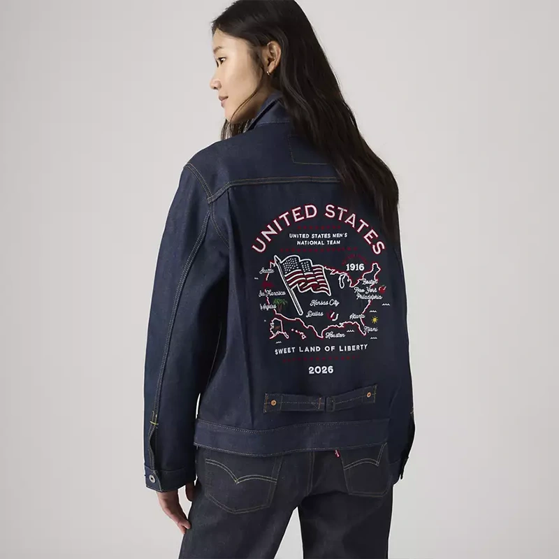 Levi's US Soccer Denim Jacket - Image 7