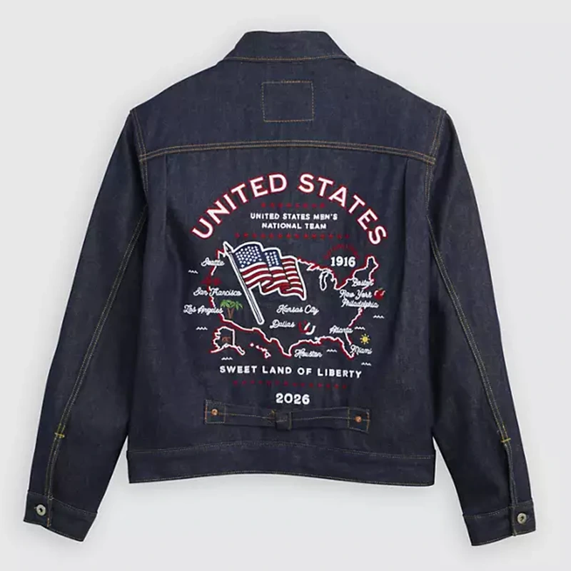 Levi's US Soccer Denim Jacket - Image 2