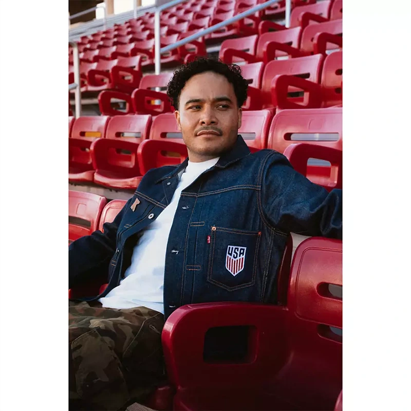 Levi's US Soccer Denim Jacket - Image 12