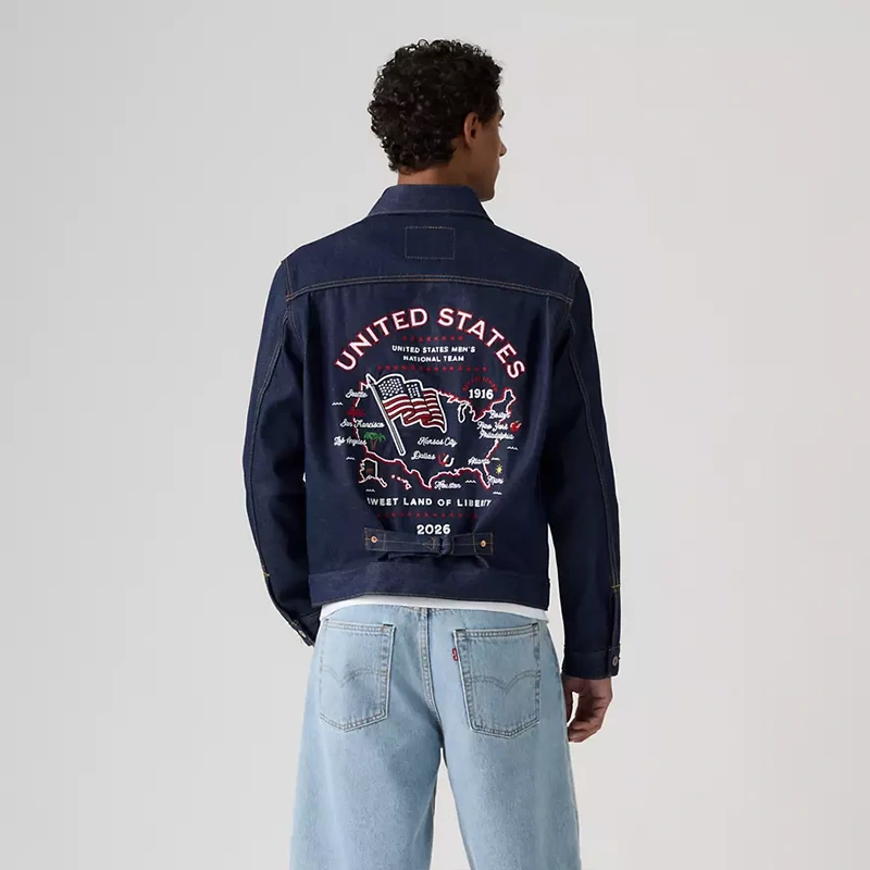 Levi's US Soccer Denim Jacket - Image 11