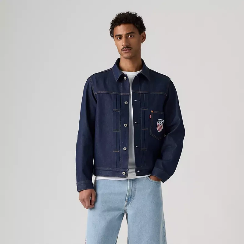 Levi's US Soccer Denim Jacket - Image 10