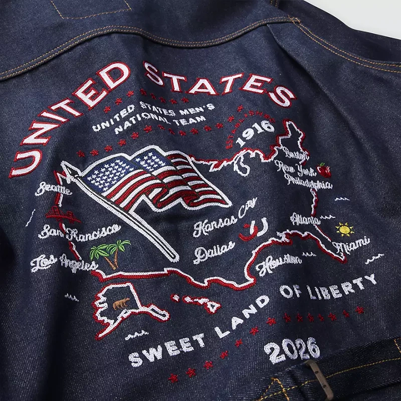 Levi's US Soccer Denim Jacket - Image 5