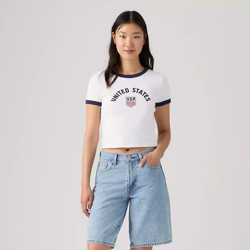 Levi's US Soccer Mini Ringer Tee - Image 6