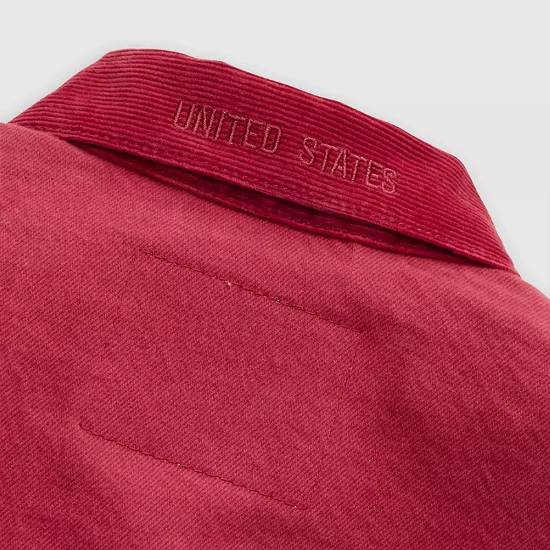 Levi's US Soccer Red Medium Wash Denim Jacket - Image 10