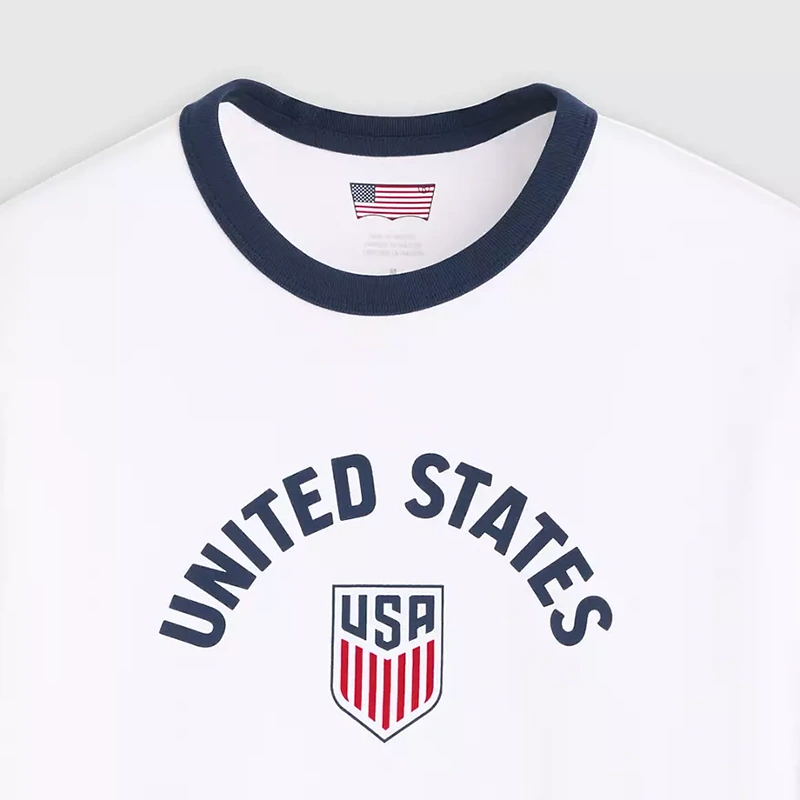 Levi's US Soccer Retro Ringer Tee - Image 2