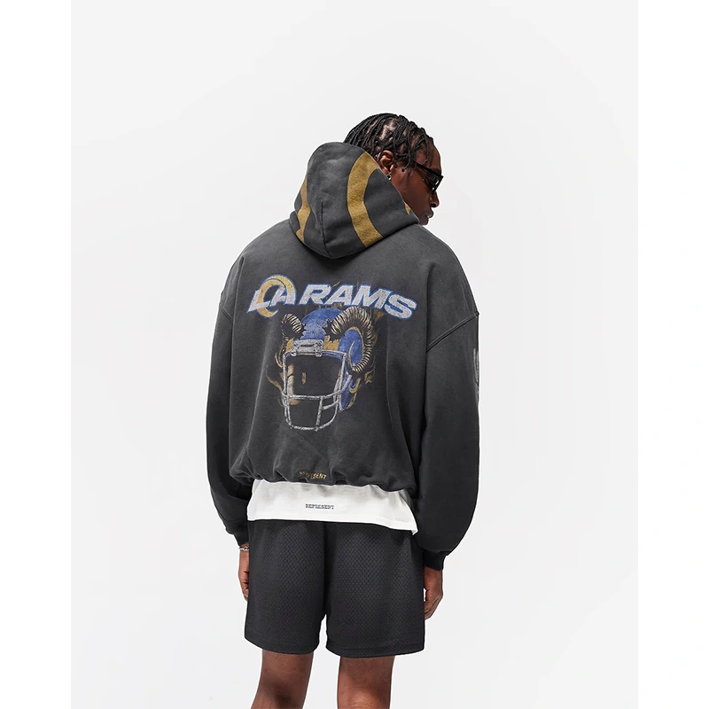 Los Angeles Rams x Represent Hoodie - Image 7