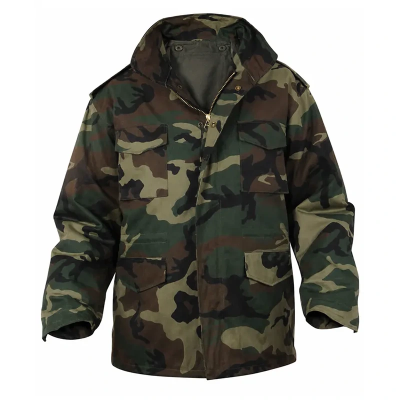 M-65 Military Green Camo Field Jacket